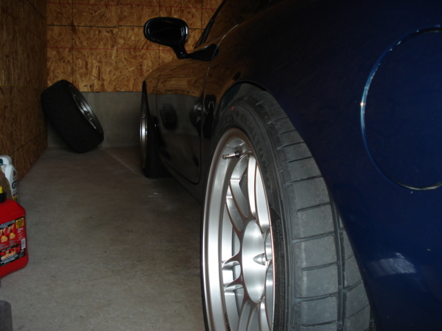 photo 4 Mazda RX-7 custom wheels Enkei RPF1 18x10.0, ET +38, tire size 265/35 R18. 18x10.5 ET+15 295/30 R18