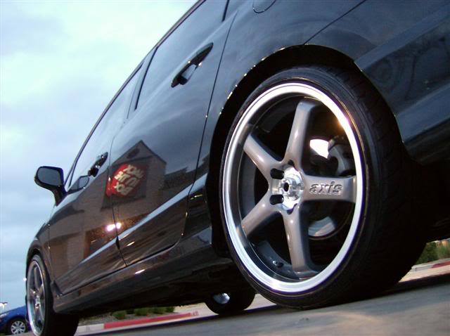 photo 1 Honda Civic custom wheels Axis Hiro 19x8.5, ET , tire size 225/35 R19. x ET