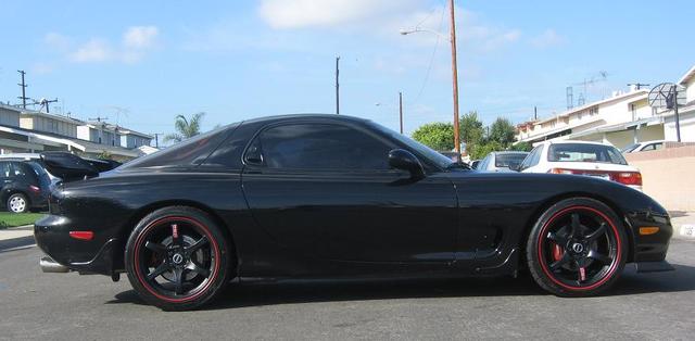 photo 1 Mazda RX-7 custom wheels Rays Engineering Gram Lights 57Maximum 18x8.5, ET +45, tire size 225/40 R18. 18x9.5 ET+38 275/35 R18