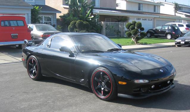 photo 2 Mazda RX-7 custom wheels Rays Engineering Gram Lights 57Maximum 18x8.5, ET +45, tire size 225/40 R18. 18x9.5 ET+38 275/35 R18