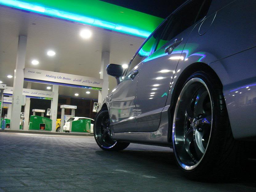 photo 1 Honda Civic custom wheels 18x8.0, ET +35, tire size 215/35 R18. x ET