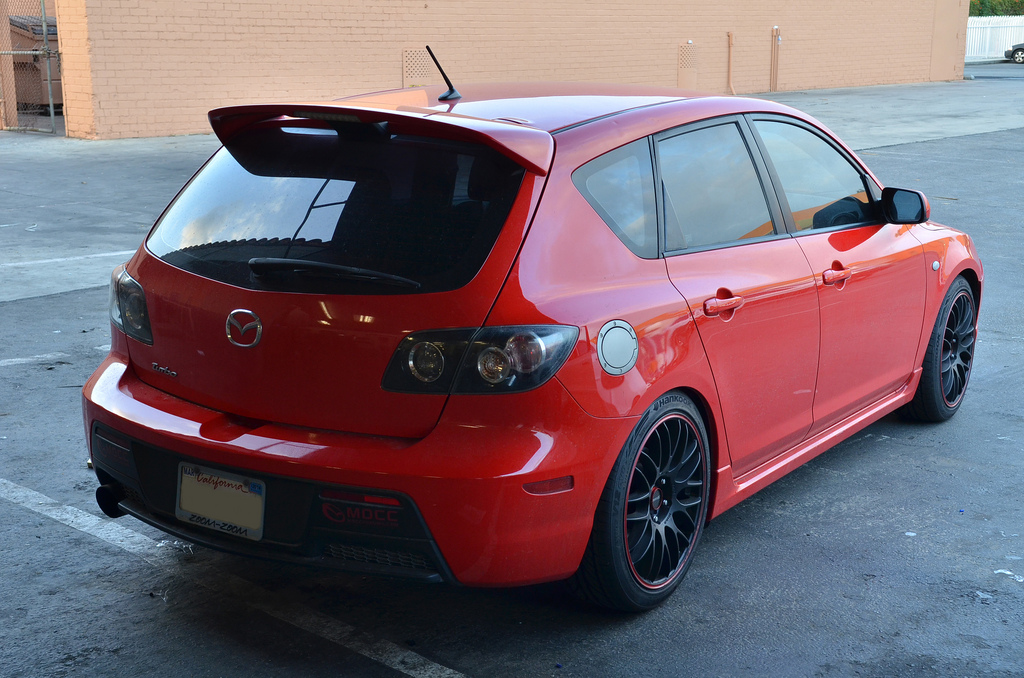 photo 4 Mazda MAZDASPEED3 custom wheels Tenzo Type M 18x8.0, ET , tire size 215/45 R18. x ET