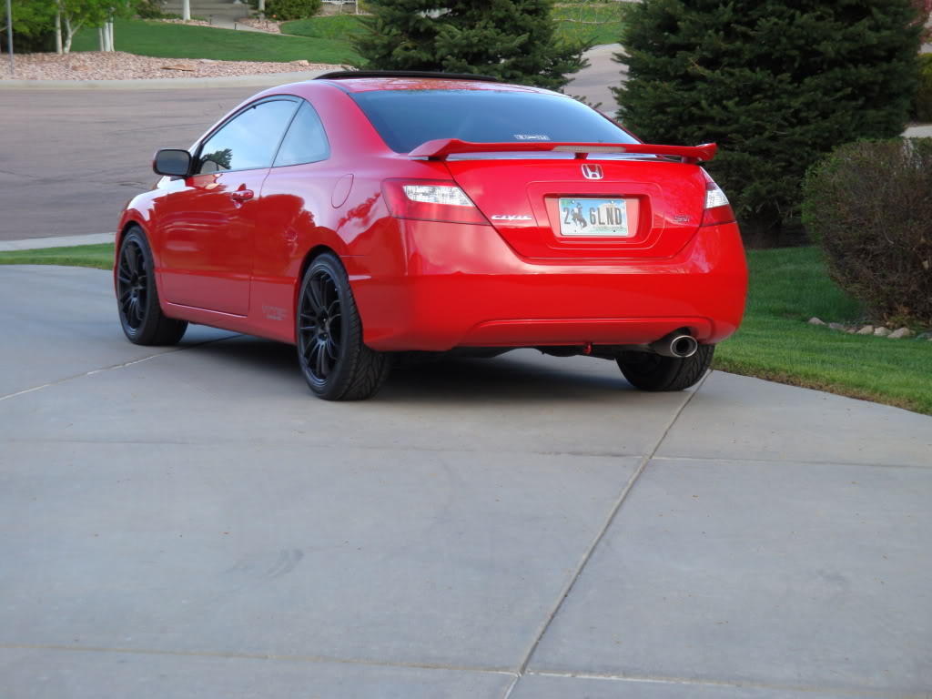 photo 2 Honda Civic custom wheels Tenzo-R Project 7 18x8.0, ET +38, tire size 225/40 R18. x ET