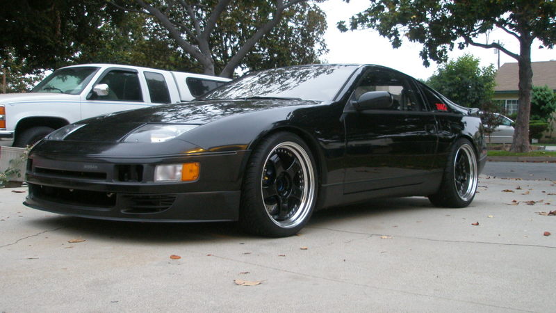 photo 1 Nissan 300ZX 2-seat custom wheels SSR SP1 18x9.0, ET +32, tire size 255/35 R18. 18x10.0 ET+24 265/35 R18