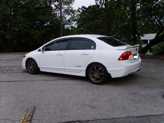 photo 2 Honda Civic custom wheels MB Weapon  17x7.0, ET +43, tire size 215/45 R17. x ET