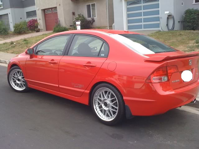 photo 1 Honda Civic custom wheels Racing Hart C2 18x8.5, ET +45, tire size 235/40 R18. x ET 