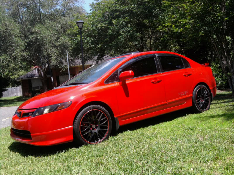 photo 1 Honda Civic custom wheels Tenzo Type M 18x8.0, ET , tire size 225/35 R18. x ET