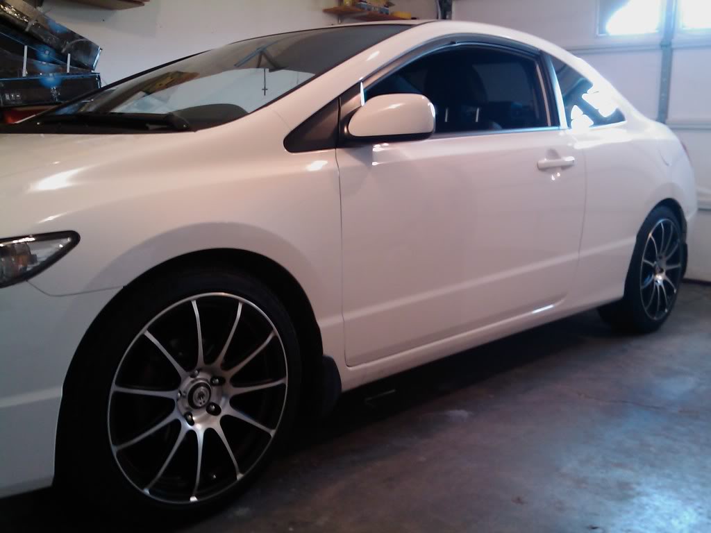 photo 2 Honda Civic custom wheels Konig Zero In 18x8.0, ET , tire size 225/40 R18. x ET