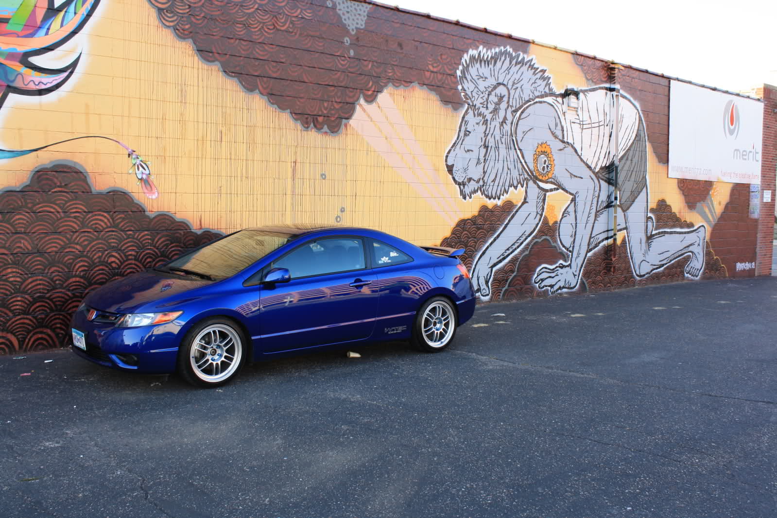 photo 1 Honda Civic custom wheels Enkei RPF1 18x8.0, ET +35, tire size X R18. x ET