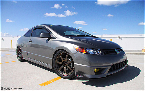 photo 1 Honda Civic custom wheels GP  GR-3 17x7.0, ET +43, tire size X R17. x ET