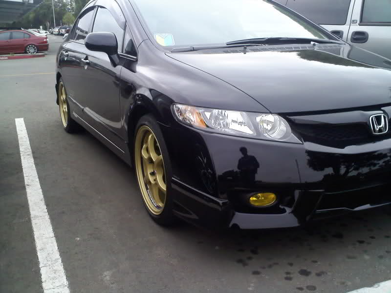 photo 1 Honda Civic custom wheels Advan RG 18x7.5, ET +45, tire size 225/40 R18. x ET
