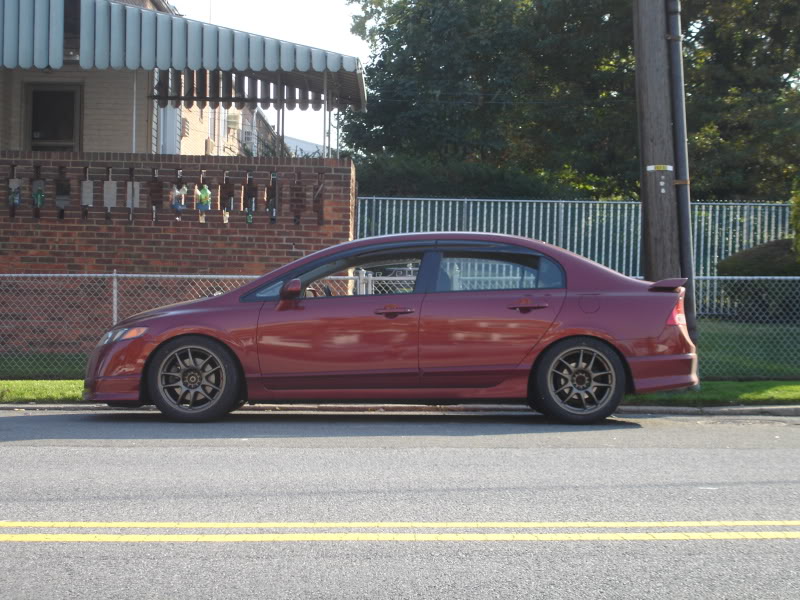 photo 1 Honda Civic custom wheels Work CR-Kai 17x8.0, ET +42, tire size 225/45 R17. x ET