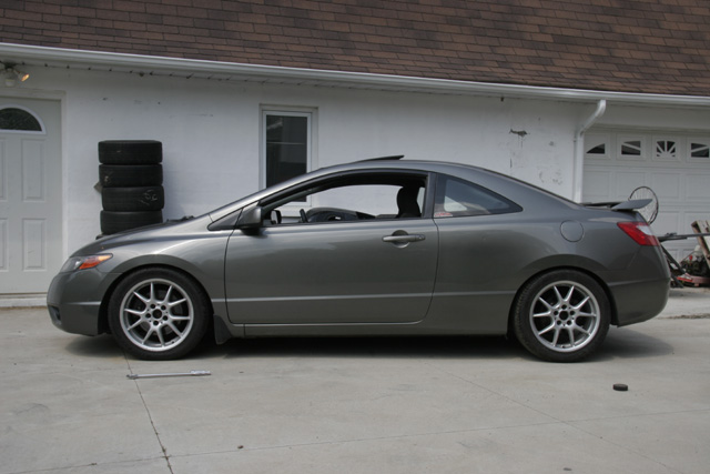 photo 2 Honda Civic custom wheels BBS RK 17x8.0, ET +40, tire size 235/40 R17. x ET