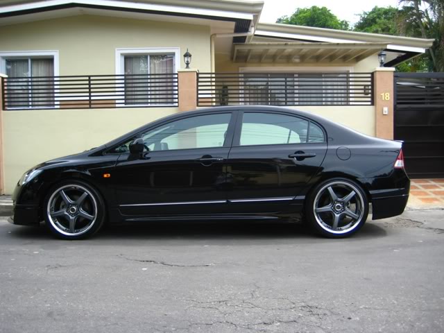 photo 2 Honda Civic custom wheels Volk GTS 19x8.0, ET +40, tire size 225/35 R19. x ET