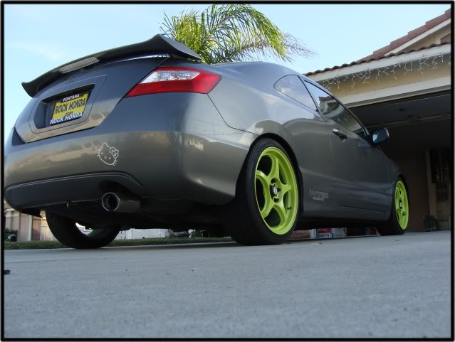photo 1 Honda Civic custom wheels 5Zigen  FN01R-C 18x8.5, ET +38, tire size X R18. x ET 