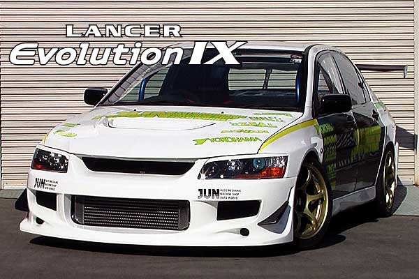 photo 1 Mitsubishi Lancer Evolution custom wheels Advan RG-II 18x9.0, ET +22, tire size 245/40 R18. 18x9.0 ET+29