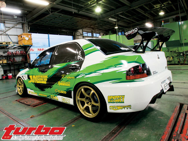 photo 4 Mitsubishi Lancer Evolution custom wheels Advan RG-II 18x9.0, ET +22, tire size 245/40 R18. 18x9.0 ET+29