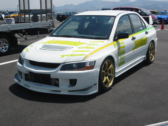 photo 5 Mitsubishi Lancer Evolution custom wheels Advan RG-II 18x9.0, ET +22, tire size 245/40 R18. 18x9.0 ET+29