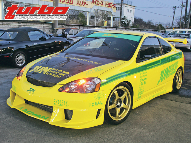 photo 1 Acura RSX custom wheels Advan TC-II 17x8.5, ET +37, tire size 245/40 R17. 17x7.5 ET+31 215/45 R17