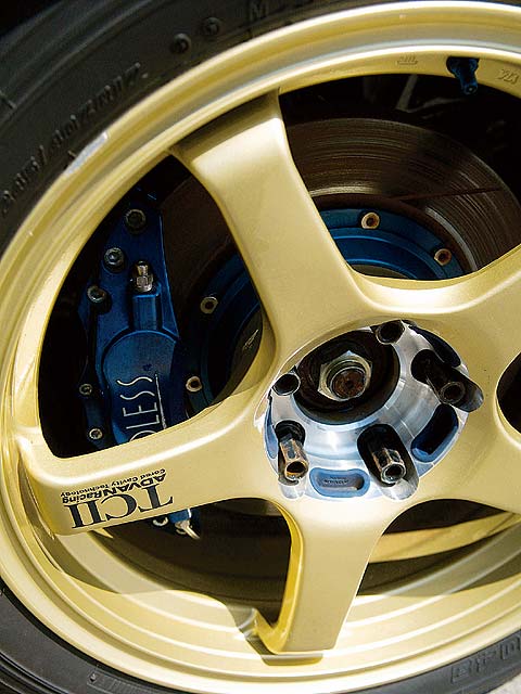 photo 4 Acura RSX custom wheels Advan TC-II 17x8.5, ET +37, tire size 245/40 R17. 17x7.5 ET+31 215/45 R17