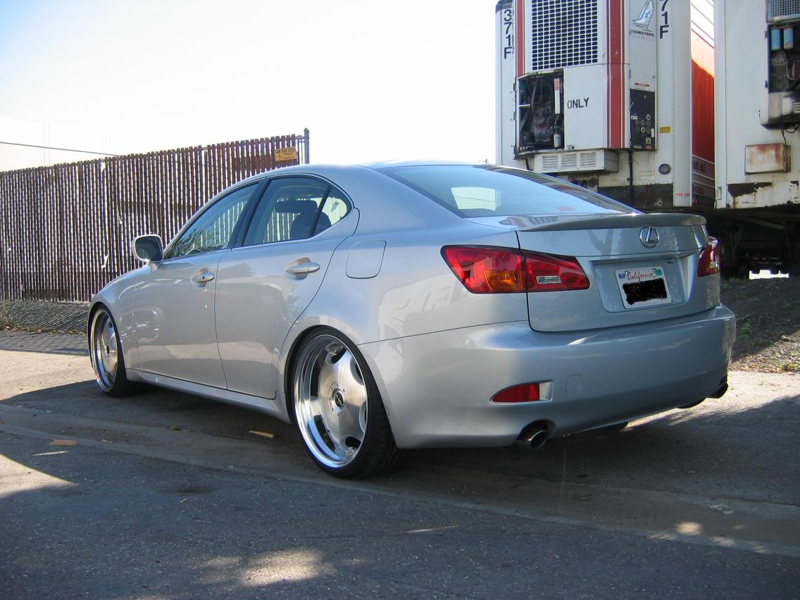 photo 6 Lexus IS 250 custom wheels  symbolic 20x9.5, ET +38, tire size 275/30 R20. 20x8.5 ET+43 235/30 R20
