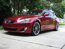 photo 1 Lexus IS 250 custom wheels PIAA Super Rozza 19x8.5, ET +42, tire size 235/35 R19. 19x9.5 ET+42 275/30 R19