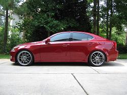 photo 3 Lexus IS 250 custom wheels PIAA Super Rozza 19x8.5, ET +42, tire size 235/35 R19. 19x9.5 ET+42 275/30 R19