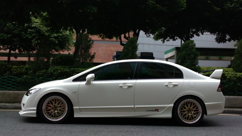 photo 1 Honda Civic custom wheels BBS LM 18x7.5, ET +45, tire size X R18. x ET