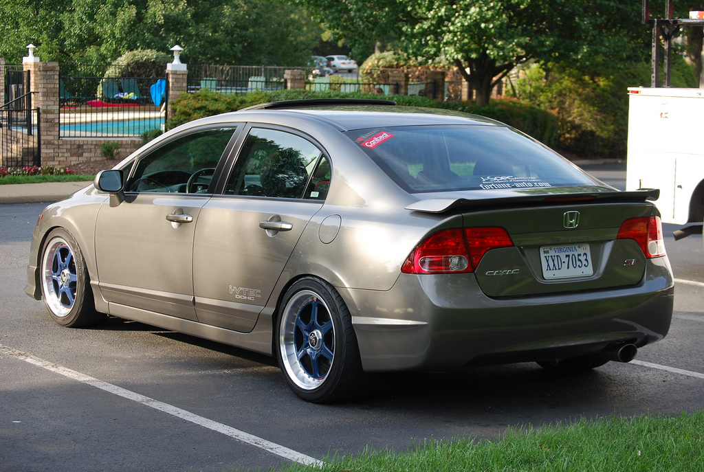 photo 2 Honda Civic custom wheels VOLK GTP  17x9.0, ET , tire size X R17. 17x10.0 ET 