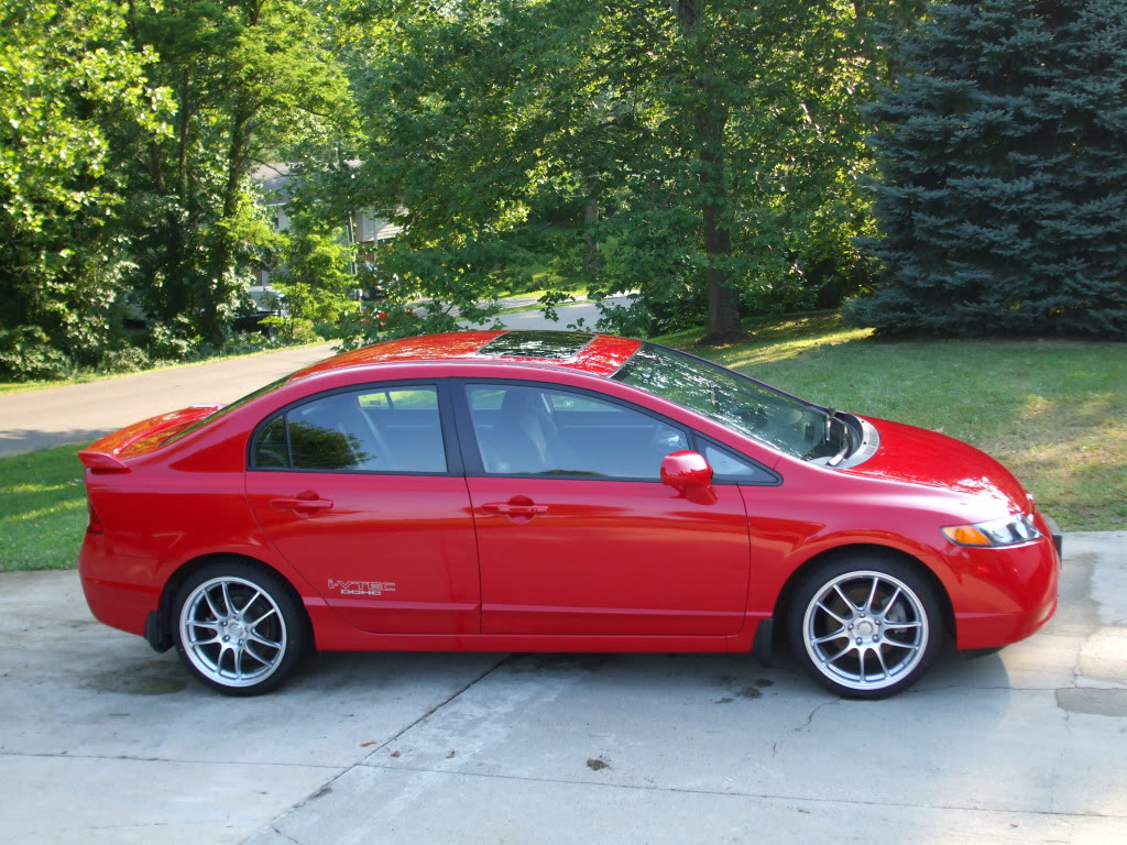 photo 3 Honda Civic custom wheels Enkei PF01 18x, ET , tire size 215/40 R18. x ET