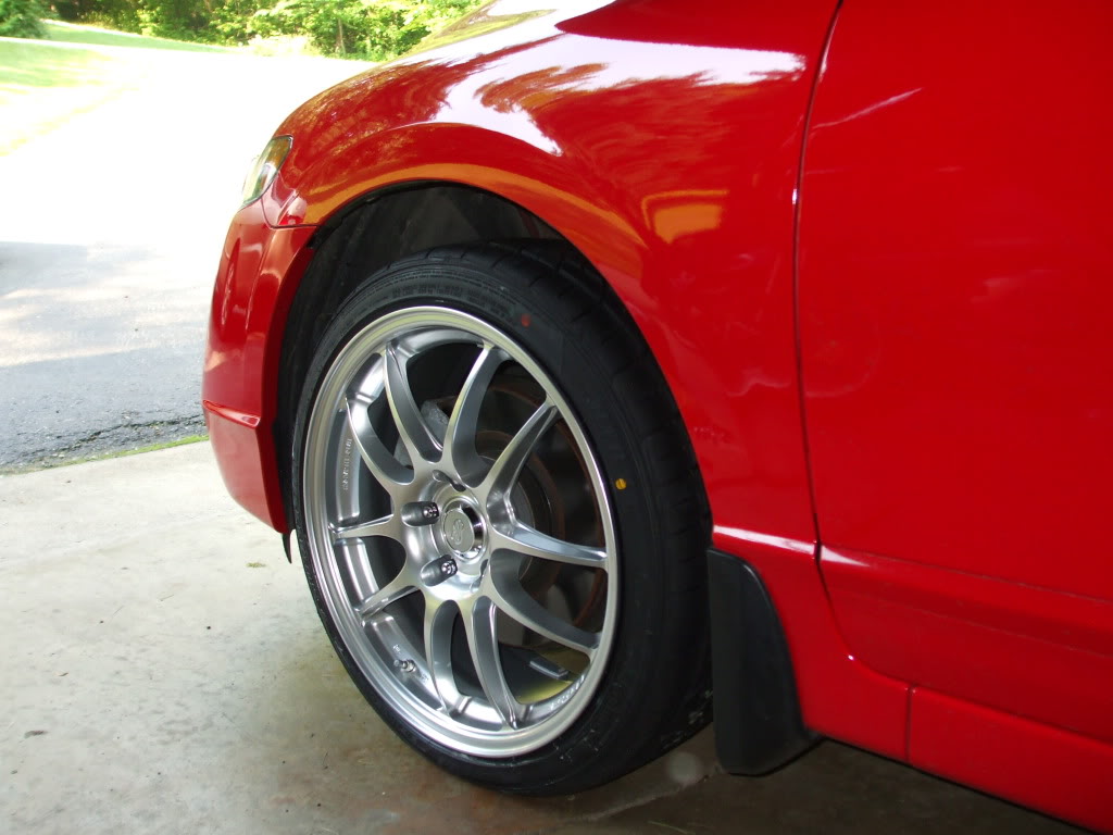 photo 1 Honda Civic custom wheels Enkei PF01 18x, ET , tire size 215/40 R18. x ET