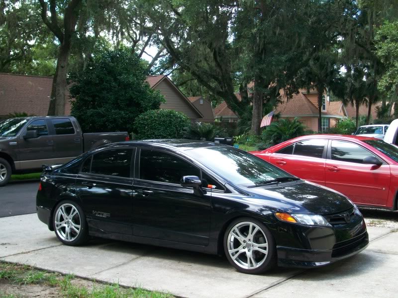 photo 3 Honda Civic custom wheels O.Z. Palladio 18x8.0, ET +45, tire size 225/40 R18. x ET