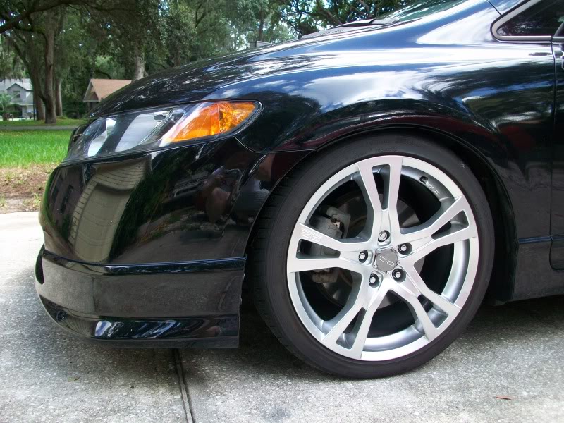 photo 1 Honda Civic custom wheels O.Z. Palladio 18x8.0, ET +45, tire size 225/40 R18. x ET