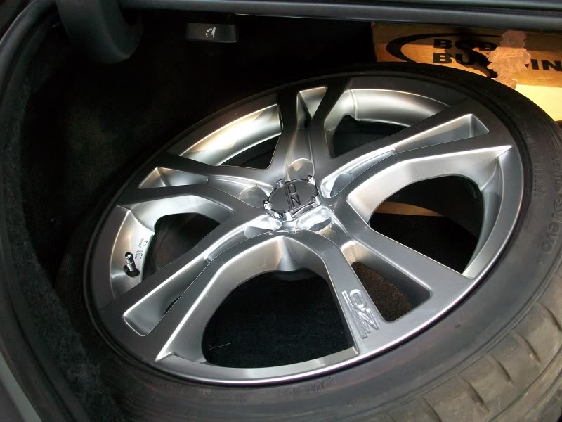 photo 2 Honda Civic custom wheels O.Z. Palladio 18x8.0, ET +45, tire size 225/40 R18. x ET