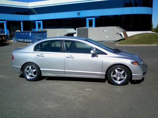 photo 1 Honda Civic custom wheels MB Five X 16x7.0, ET , tire size 205/55 R16. x ET