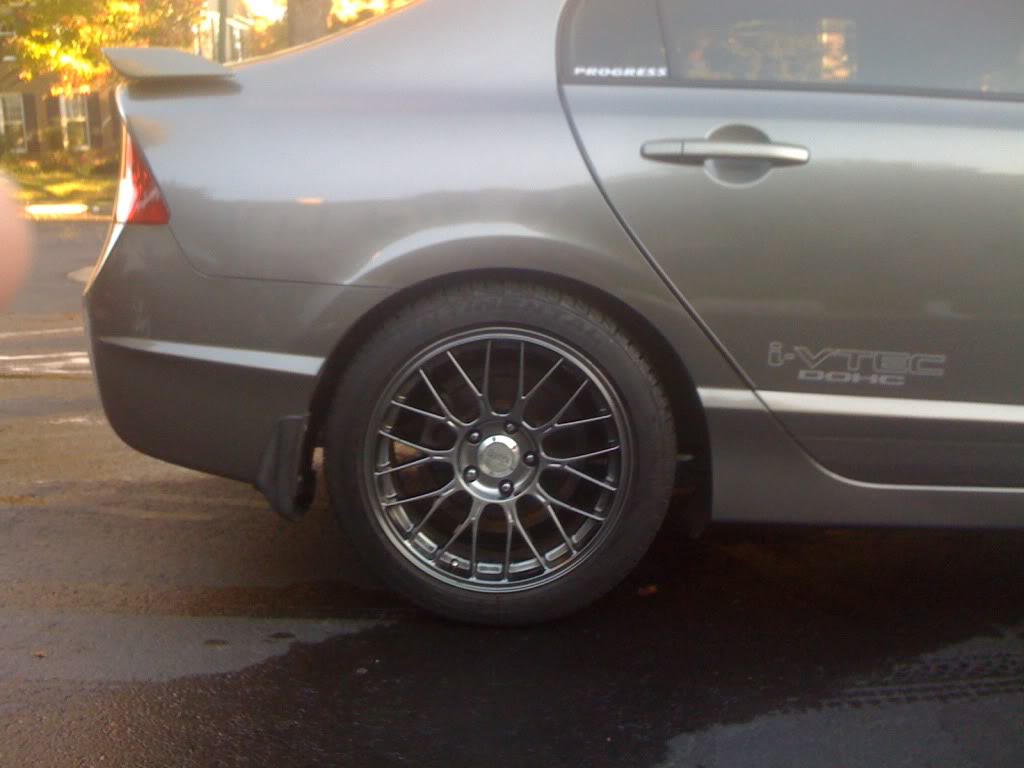 photo 1 Honda Civic custom wheels Enkei RPM2 17x8.0, ET +35, tire size 225/40 R17. x ET