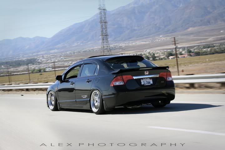 photo 2 Honda Civic custom wheels Axis Banzais 17x9.0, ET +20, tire size 205/40 R17. 17x8.0 ET+15