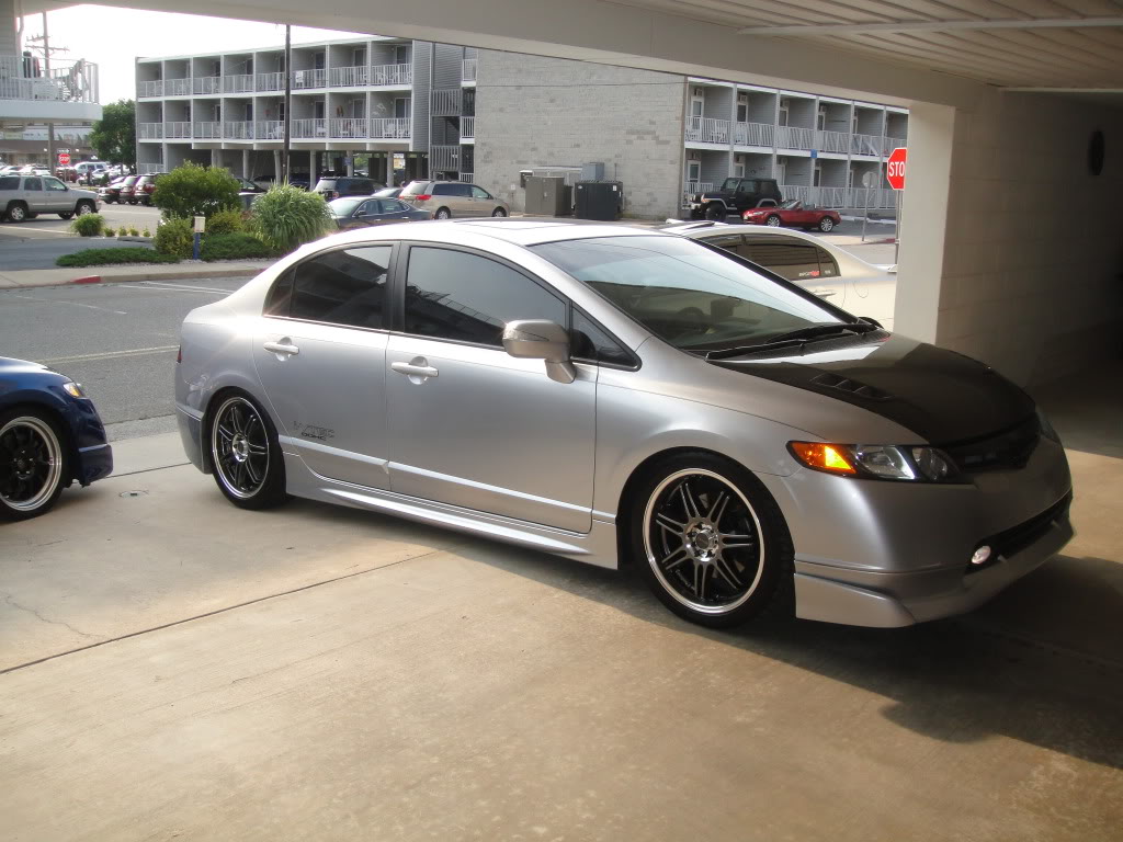 photo 1 Honda Civic custom wheels Tenzo-R GF7 18x7.5, ET , tire size 225/40 R18. x ET 