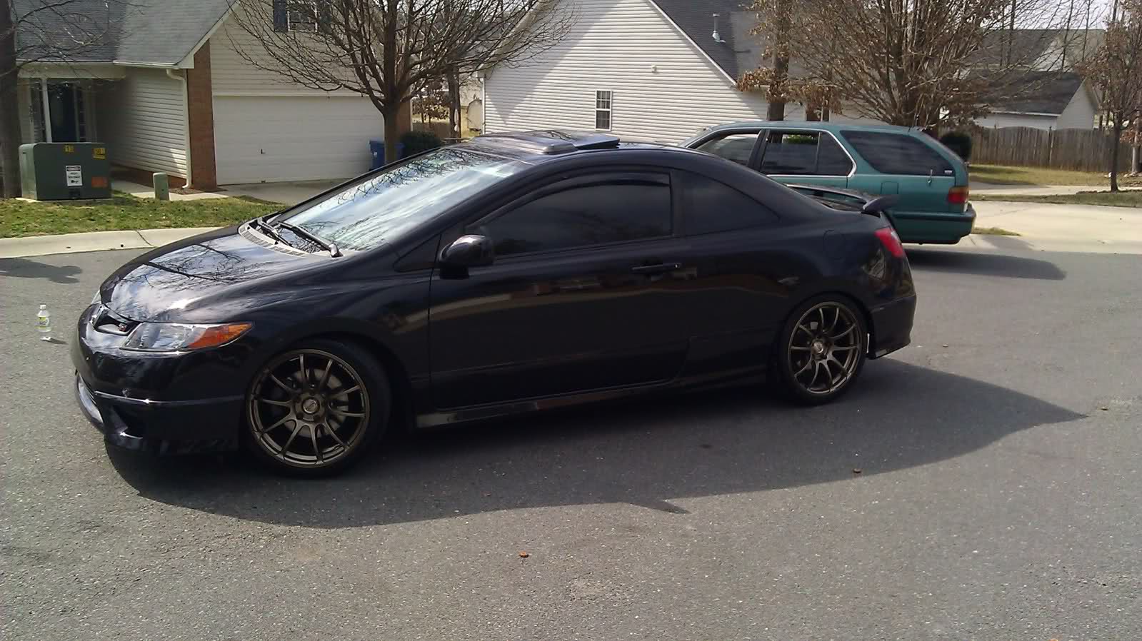 photo 2 Honda Civic custom wheels Advan Racing  RZ  18x8.5, ET +45, tire size 245/35 R18. x ET 