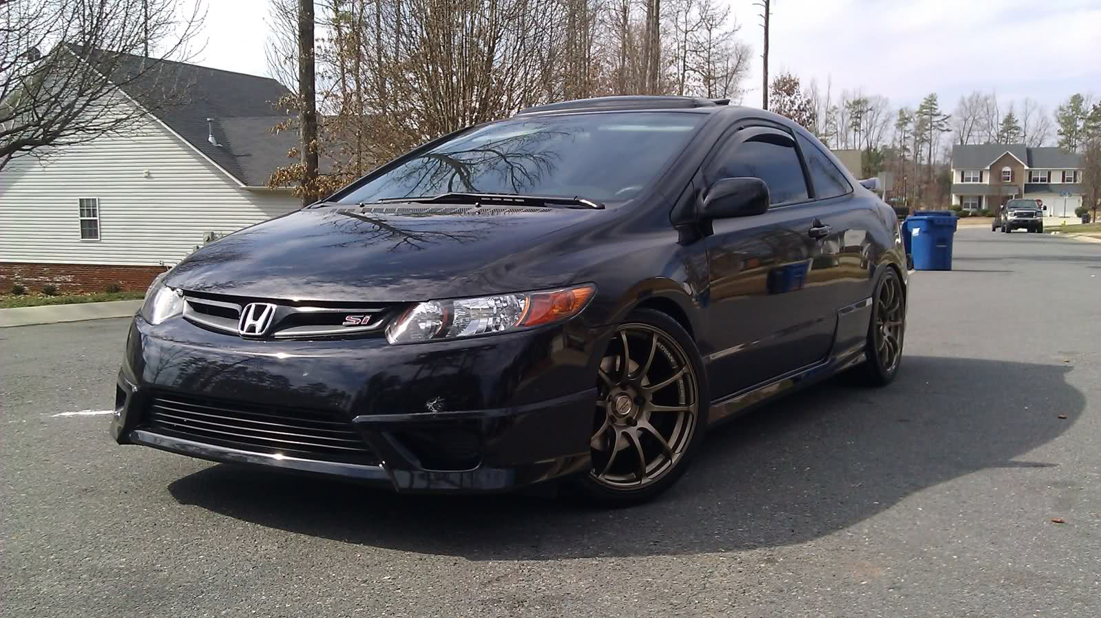 photo 1 Honda Civic custom wheels Advan Racing  RZ  18x8.5, ET +45, tire size 245/35 R18. x ET 