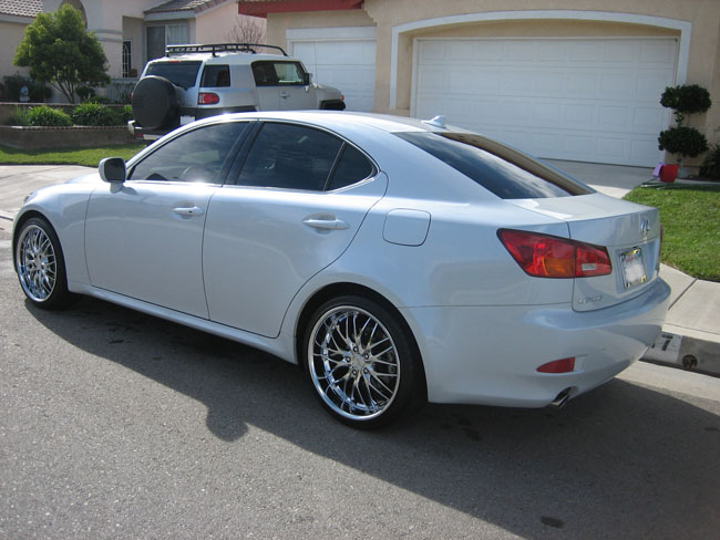 photo 2 Lexus IS 250 custom wheels MMR GT1 19x8.5, ET , tire size 235/35 R19. 19x9.5 ET 265/30 R19