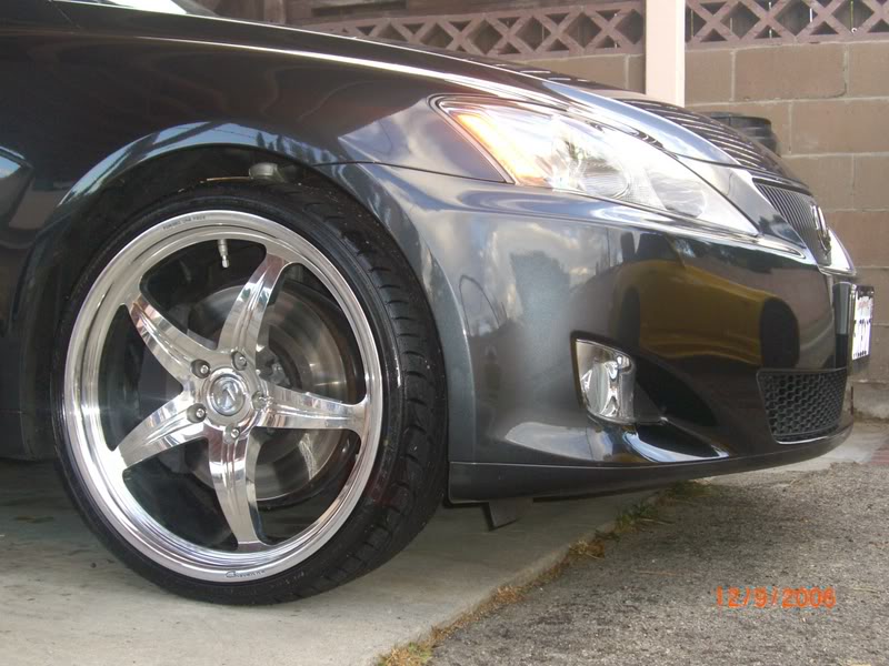 photo 7 Lexus IS 350 custom wheels GFG GF1-5  20x8.5, ET +38, tire size 235/30 R20. 20x10.0 ET+40 275/30 R20