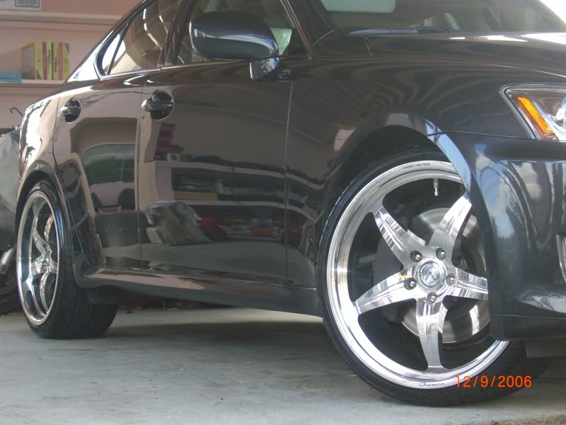 photo 8 Lexus IS 350 custom wheels GFG GF1-5  20x8.5, ET +38, tire size 235/30 R20. 20x10.0 ET+40 275/30 R20