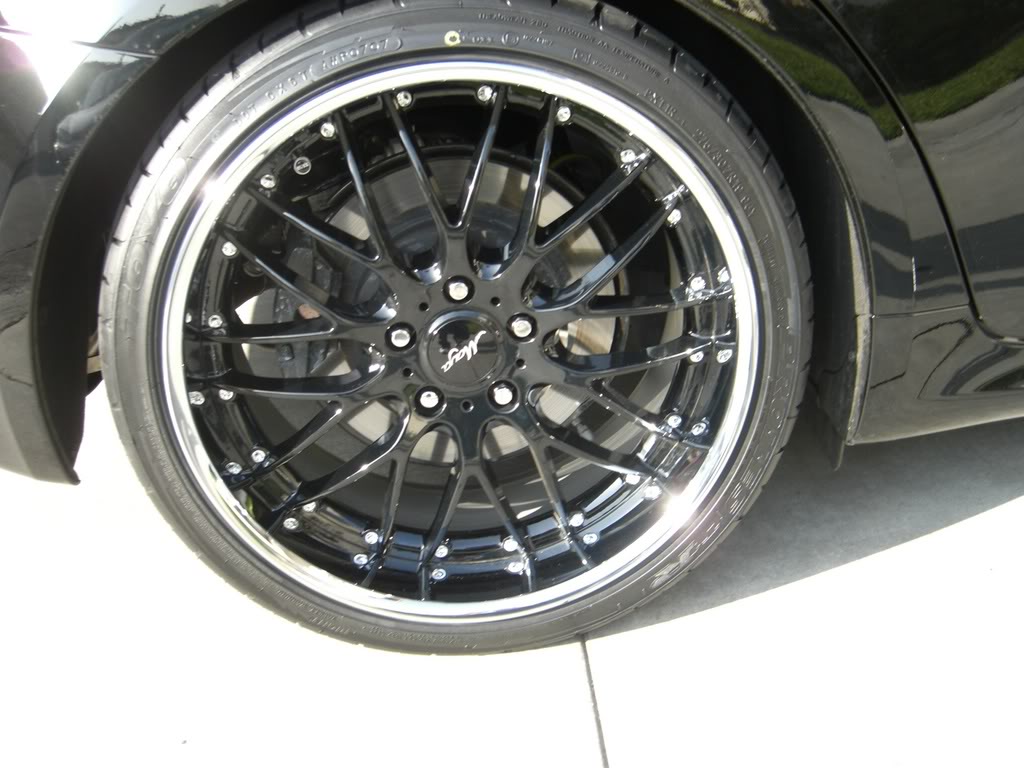 photo 7 Lexus IS 350 custom wheels Maya STM 19x8.5, ET +36, tire size 245/35 R19. 19x10.0 ET+45 275/30 R19