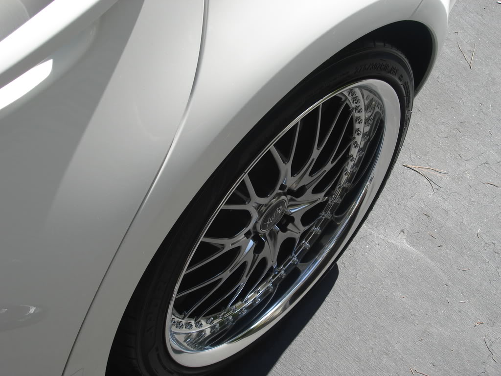 photo 8 Lexus IS 250 custom wheels Work Rezex 2 19x8.5, ET +42, tire size 245/35 R19. 19x10.0 ET+51 275/30 R19