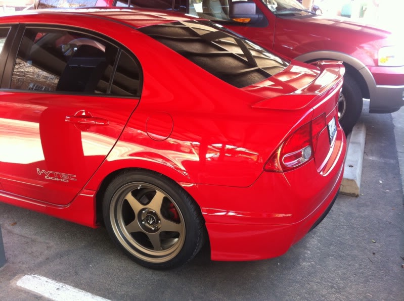 photo 2 Honda Civic custom wheels Desmond Regamaster Promadas 17x9.0, ET +38, tire size 235/40 R17. x ET