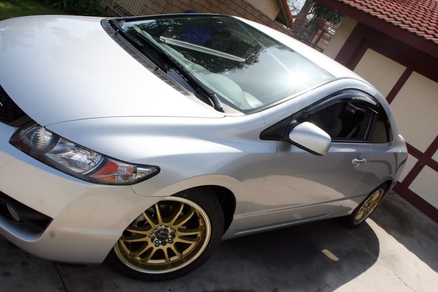 photo 1 Honda Civic custom wheels Gold R84 17x7.0, ET +42, tire size X R17. x ET