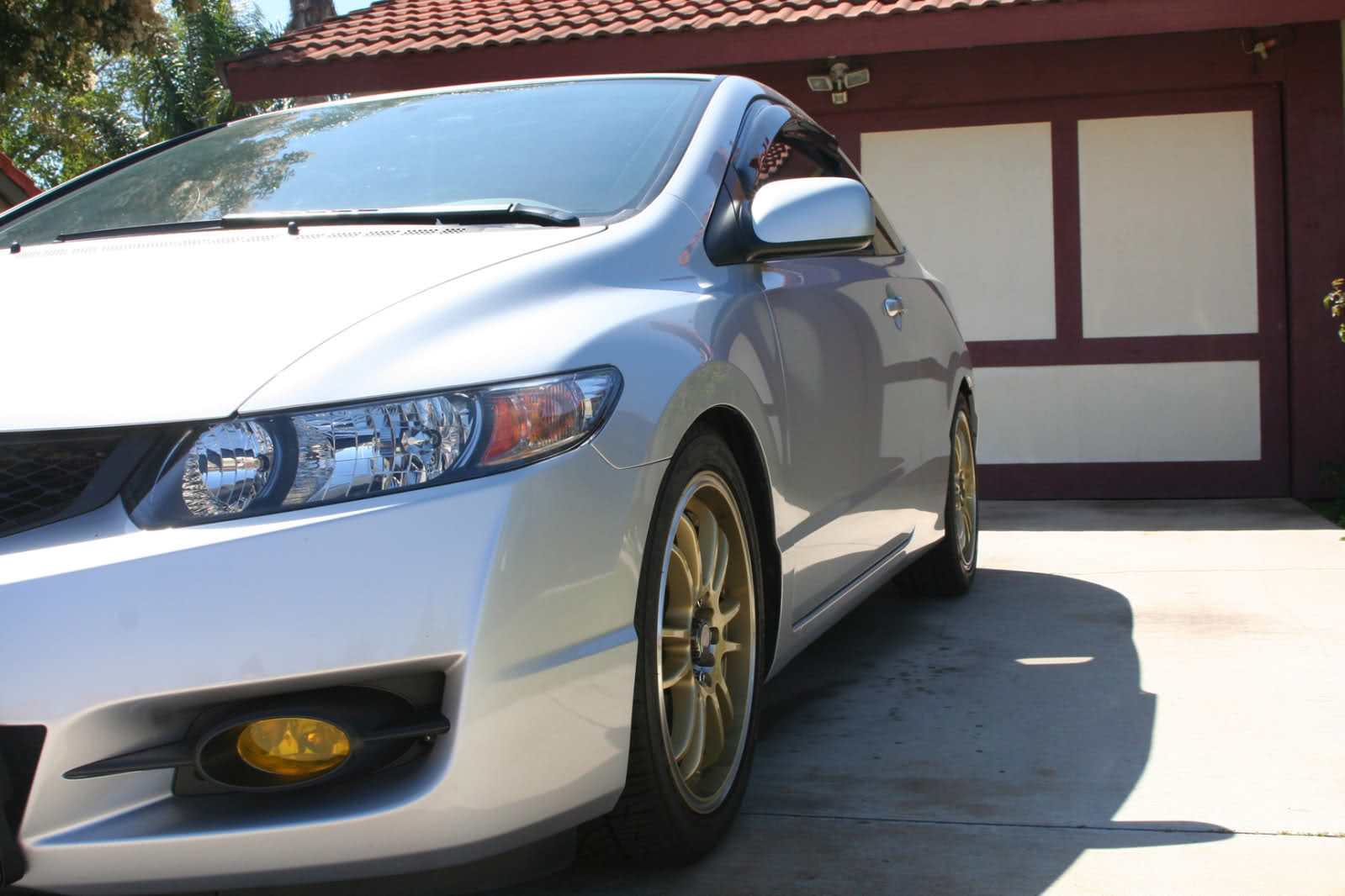 photo 2 Honda Civic custom wheels Gold Raze R84  17x7.0, ET +40, tire size X R17. x ET 