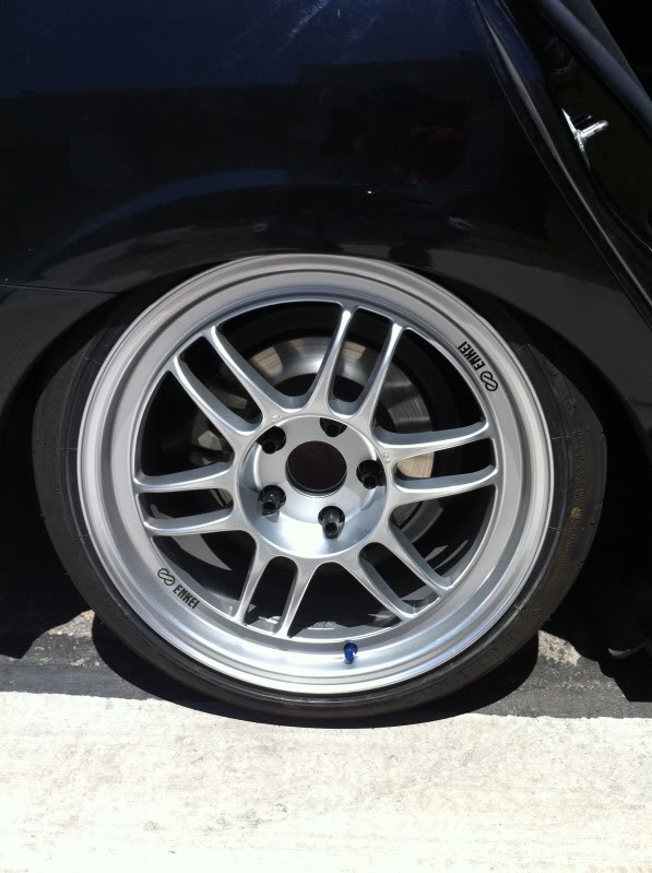 photo 1 Honda Civic custom wheels Enkei RPF1 17x8.5, ET +30, tire size X R17. x ET 