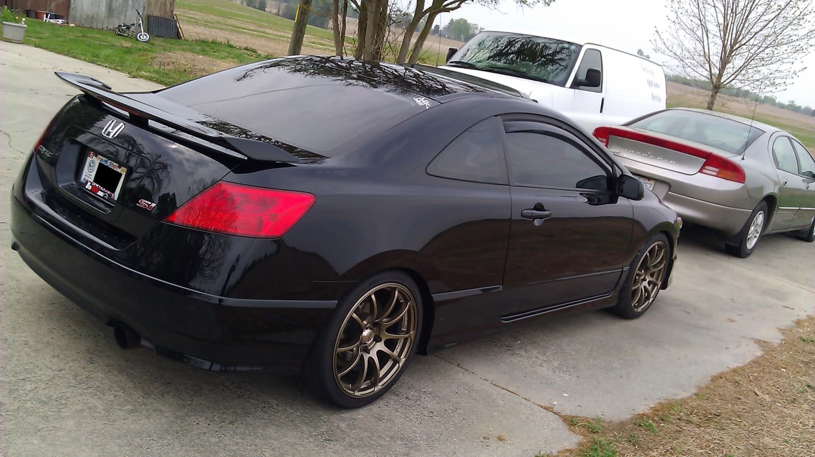 photo 1 Honda Civic custom wheels Advan  RZ 18x8.0, ET +45, tire size X R18. x ET